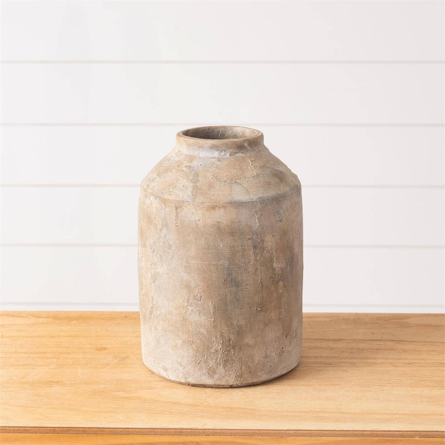 Antiqued Gray Vase (PC)