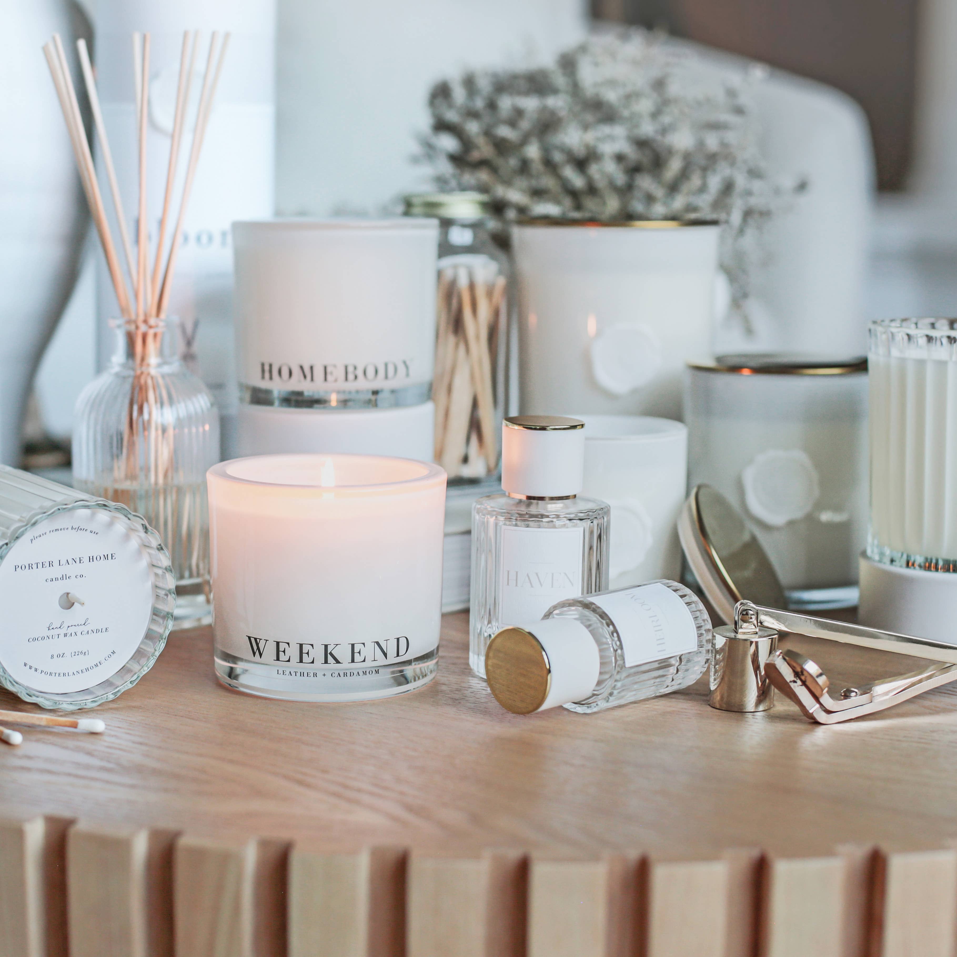 GRACE | Sea Salt + Sage Candle | Luxe Collection