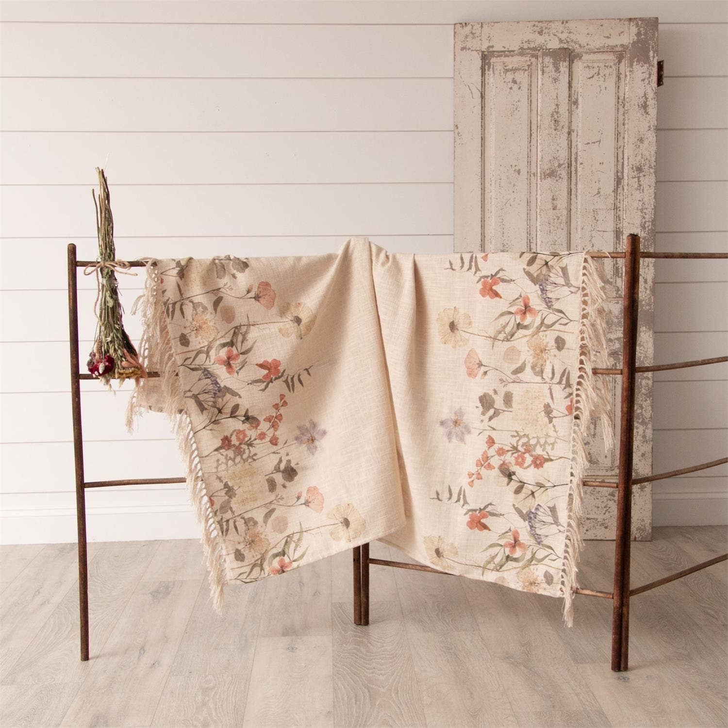 Throw - Dried Flowers