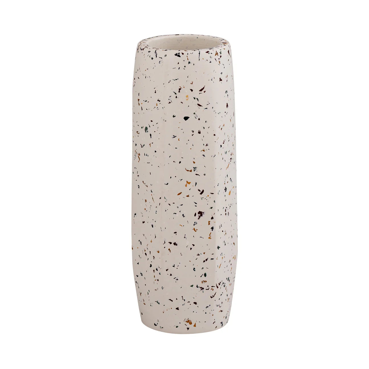 Skinny white vase