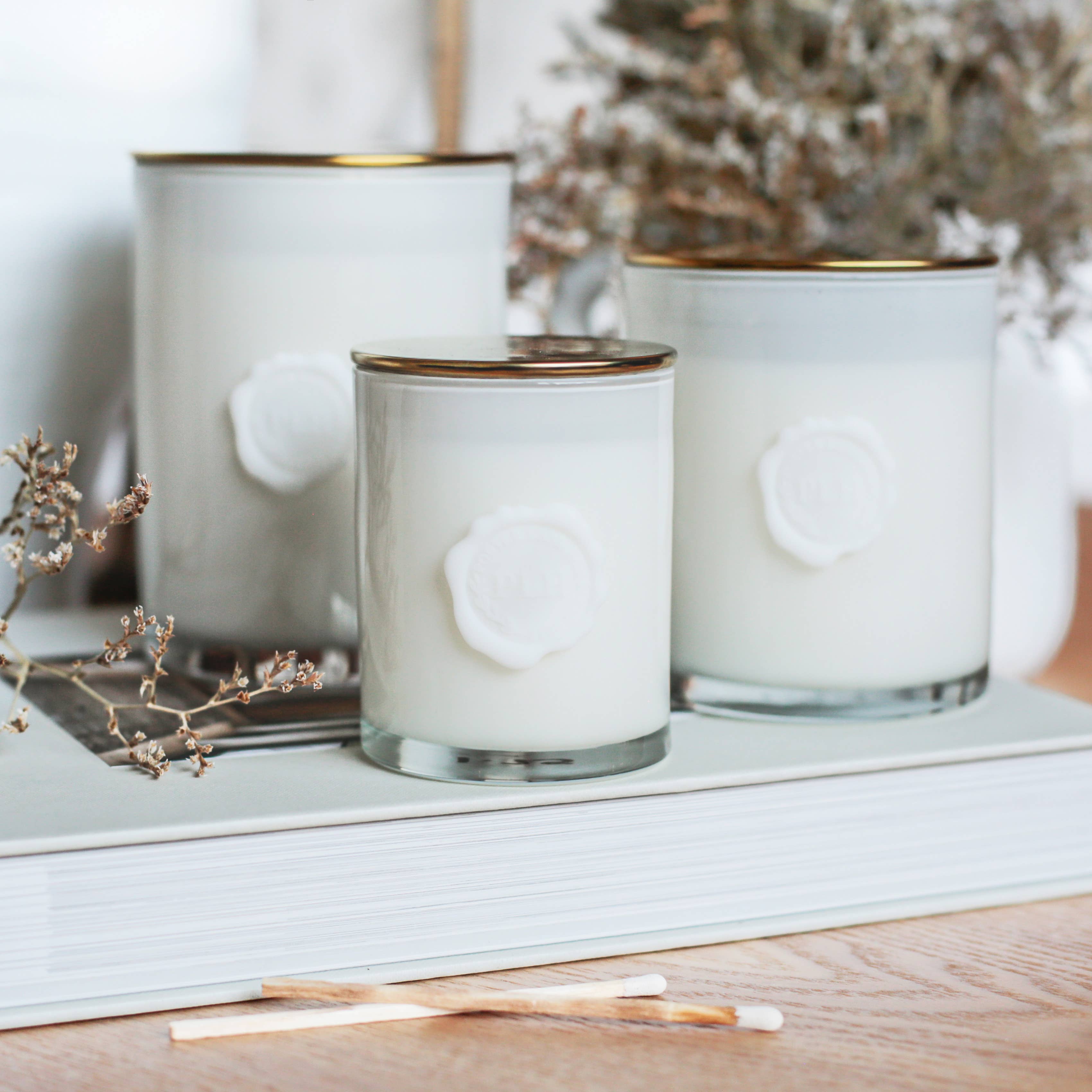 GRACE | Sea Salt + Sage Candle | Luxe Collection