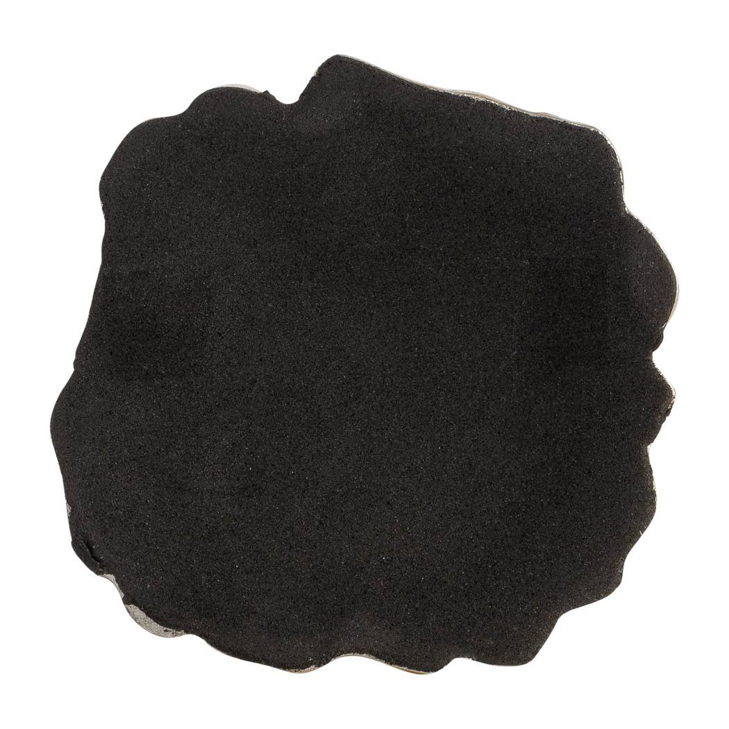 Metal Forged Taper Candle Holder with Base - Gold, 11 in.